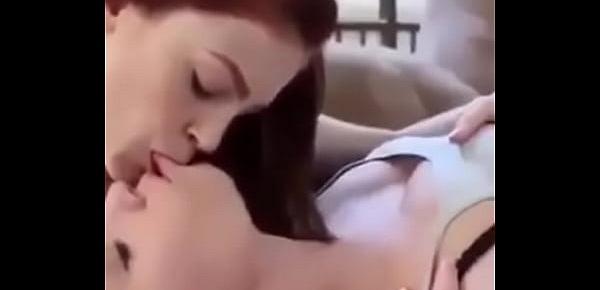  Hot Lesbian Kisses and making love HOT